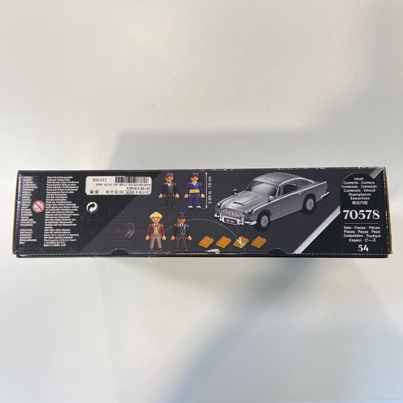 Playmobil 007 James Bond Aston Martin DB5 Goldfinger Edition Model Kit 70578 NWB - Picture 6 of 15